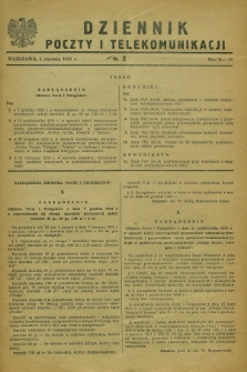 Dziennik Poczty i Telekomunikacji. 1955, nr 2 (5 stycznia)