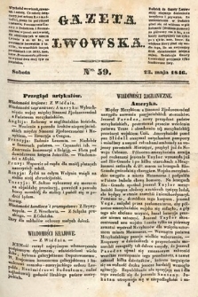 Gazeta Lwowska. 1846, nr 59