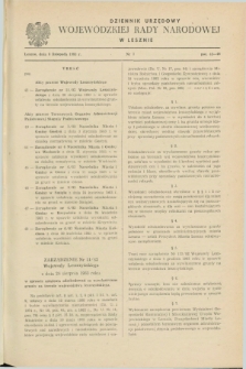 Dziennik Urzędowy Wojewódzkiej Rady Narodowej w Lesznie. 1983, nr 7 (8 listopada)