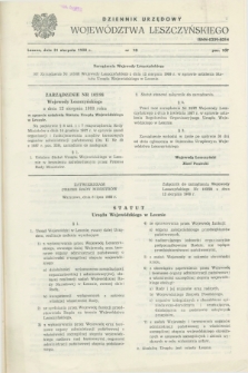 Dziennik Urzędowy Województwa Leszczyńskiego. 1988, nr 10 (31 sierpnia)