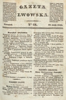 Gazeta Lwowska. 1846, nr 61