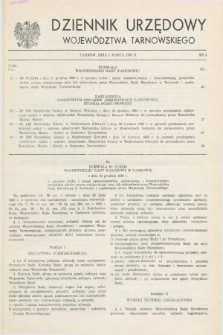 Dziennik Urzędowy Województwa Tarnowskiego. 1985, nr 3 (7 marca)