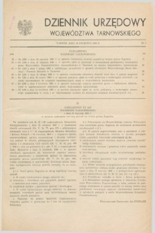 Dziennik Urzędowy Województwa Tarnowskiego. 1985, nr 5 (16 kwietnia)