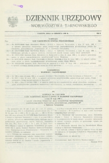 Dziennik Urzędowy Województwa Tarnowskiego. 1988, nr 8 (16 czerwca)