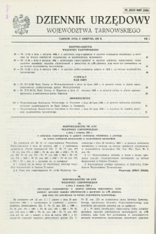 Dziennik Urzędowy Województwa Tarnowskiego. 1992, nr 5 (17 sierpnia)