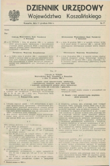 Dziennik Urzędowy Województwa Koszalińskiego. 1984, nr 7 (31 grudnia)