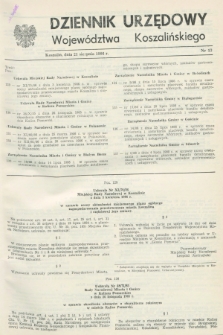 Dziennik Urzędowy Województwa Koszalińskiego. 1986, nr 13 (21 sierpnia)