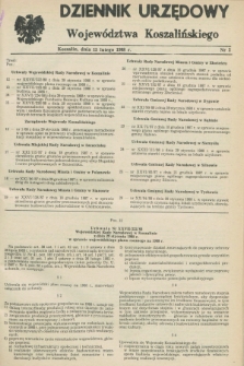 Dziennik Urzędowy Województwa Koszalińskiego. 1988, nr 2 (15 lutego)