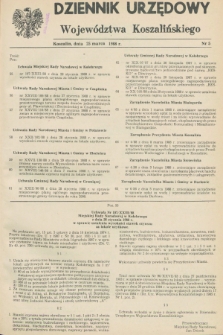 Dziennik Urzędowy Województwa Koszalińskiego. 1988, nr 5 (25 marca)