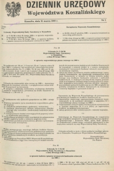 Dziennik Urzędowy Województwa Koszalińskiego. 1989, nr 5 (31 marca)