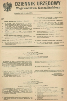 Dziennik Urzędowy Województwa Koszalińskiego. 1989, nr 9 (15 maja)