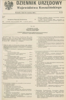Dziennik Urzędowy Województwa Koszalińskiego. 1989, nr 16 (25 września)