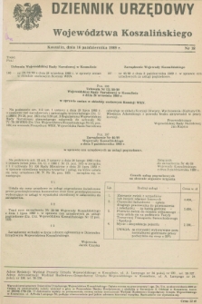 Dziennik Urzędowy Województwa Koszalińskiego. 1989, nr 18 (16 października)