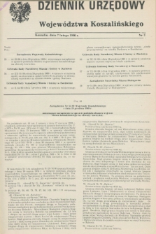 Dziennik Urzędowy Województwa Koszalińskiego. 1990, nr 3 (7 lutego)