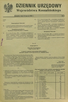 Dziennik Urzędowy Województwa Koszalińskiego. 1991, nr 6 (15 marca)