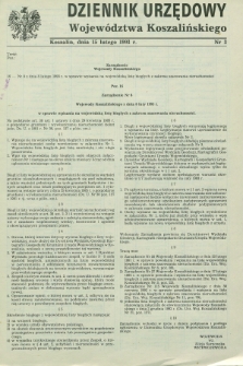 Dziennik Urzędowy Województwa Koszalińskiego. 1993, nr 3 (15 lutego)