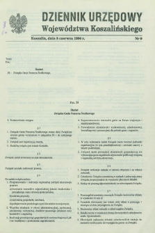 Dziennik Urzędowy Województwa Koszalińskiego. 1994, nr 9 (8 czerwca)