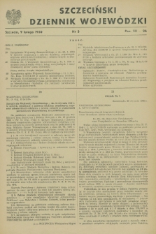 Szczeciński Dziennik Wojewódzki. [R.6], nr 3 (9 lutego 1950)