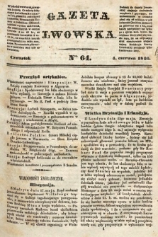 Gazeta Lwowska. 1846, nr 64