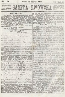 Gazeta Lwowska. 1866, nr 137