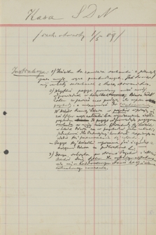 Papiery dotyczące działalności Jana Gwalberta Pawlikowskiego w Stronnictwie Demokratyczno-Narodowym w Galicji. T. 11, [z.1], Księgi kasowe z lat 1909–1914