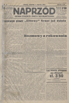 Naprzód : organ Polskiej Partji Socjalistycznej. 1934, nr 2