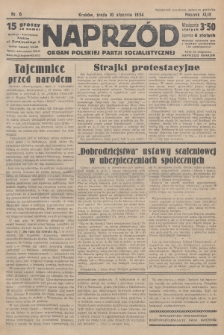 Naprzód : organ Polskiej Partji Socjalistycznej. 1934, nr 6