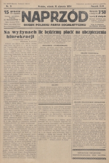 Naprzód : organ Polskiej Partji Socjalistycznej. 1934, nr 11 (po konfiskacie nakład drugi)