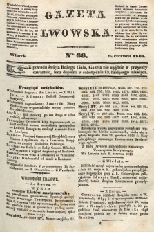 Gazeta Lwowska. 1846, nr 66