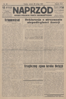 Naprzód : organ Polskiej Partji Socjalistycznej. 1934, nr 40