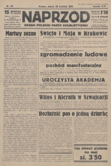 Naprzód : organ Polskiej Partji Socjalistycznej. 1934, nr 96