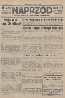 Naprzód : organ Polskiej Partji Socjalistycznej. 1934, nr 103