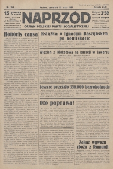 Naprzód : organ Polskiej Partji Socjalistycznej. 1934, nr 104