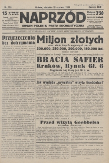 Naprzód : organ Polskiej Partji Socjalistycznej. 1934, nr 128