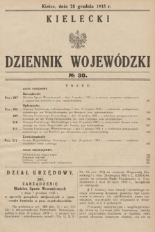 Kielecki Dziennik Wojewódzki. 1935, nr 30