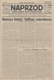 Naprzód : organ Polskiej Partji Socjalistycznej. 1934, nr 167