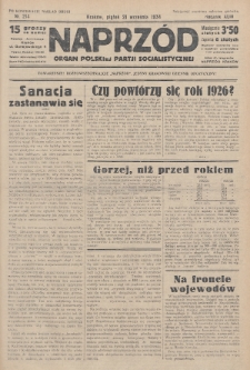 Naprzód : organ Polskiej Partji Socjalistycznej. 1934, nr 214 (po konfiskacie nakład drugi)