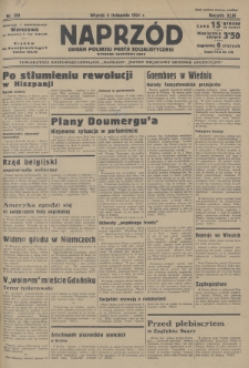 Naprzód : organ Polskiej Partji Socjalistycznej. 1934, nr 263