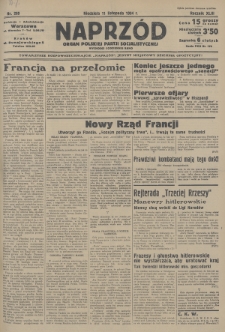 Naprzód : organ Polskiej Partji Socjalistycznej. 1934, nr 269