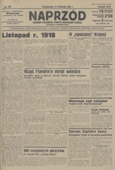 Naprzód : organ Polskiej Partji Socjalistycznej. 1934, nr 270