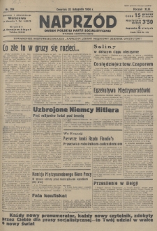 Naprzód : organ Polskiej Partji Socjalistycznej. 1934, nr 284