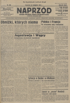 Naprzód : organ Polskiej Partji Socjalistycznej. 1934, nr 296 (po konfiskacie nakład drugi)