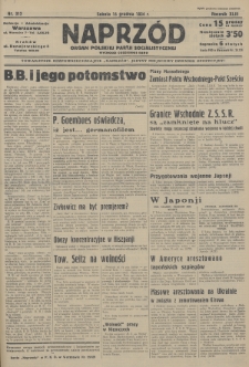 Naprzód : organ Polskiej Partji Socjalistycznej. 1934, nr 312