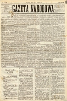 Gazeta Narodowa. 1875, nr 206