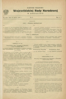 Dziennik Urzędowy Wojewódzkiej Rady Narodowej w Koszalinie. 1964, nr 2 (26 marca)