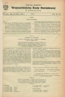 Dziennik Urzędowy Wojewódzkiej Rady Narodowej w Koszalinie. 1966, nr 3 (31 marca)