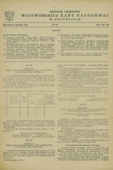 Dziennik Urzędowy Wojewódzkiej Rady Narodowej w Szczecinie. 1951, nr 18 (31 grudnia)
