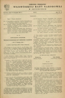 Dziennik Urzędowy Wojewódzkiej Rady Narodowej w Szczecinie. 1953, nr 13 (18 listopada)