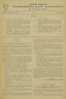 Dziennik Urzędowy Wojewódzkiej Rady Narodowej w Szczecinie. 1955, nr 6 (5 maja)