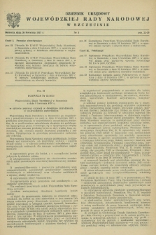 Dziennik Urzędowy Wojewódzkiej Rady Narodowej w Szczecinie. 1957, nr 5 (30 kwietnia)